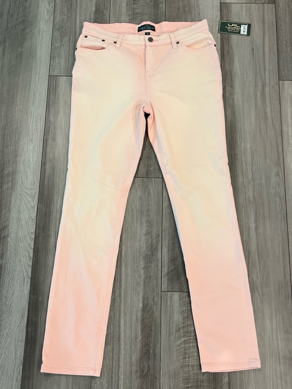 Ralph Lauren Women's Light Pink Skinny Jeans